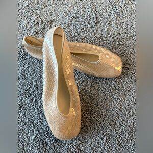 Vince Leah Sequin Flat